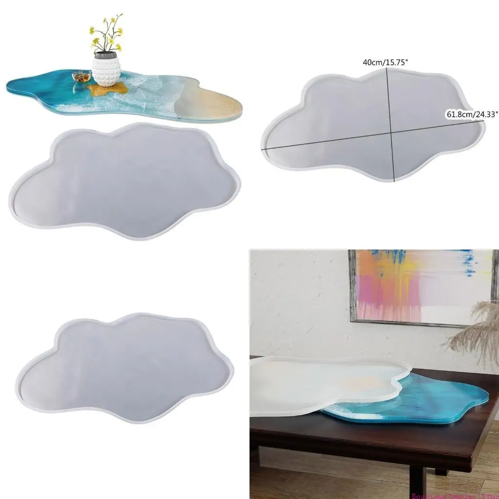 E1PE Diy Ornaments Tabletop Drop Mold Novel Large Irregular Tabletop River Table Making Silicone Mold for Decor
E1PE Diy Ornaments Tabletop Drop Mold Novel Large Irregular Tabletop River Table Making Silicone Mold for Decor
