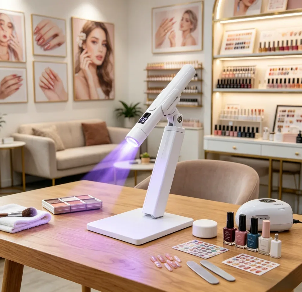 Mini UV LED Nail Lamp Rechargeable Portable Nail Dryer With Display Removable Stand For Professional Nail Art
Mini UV LED Nail Lamp Rechargeable Portable Nail Dryer With Display Removable Stand For Professional Nail Art