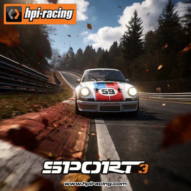 Электрическая радиоуправляемая дрифт-машина HPI Racing Sport 3, модель Carrera 1973 года, имитационная модель туристического автомобиля для любителей хобби
Электрическая радиоуправляемая дрифт-машина HPI Racing Sport 3, модель Carrera 1973 года, имитационная модель туристического автомобиля для любителей хобби