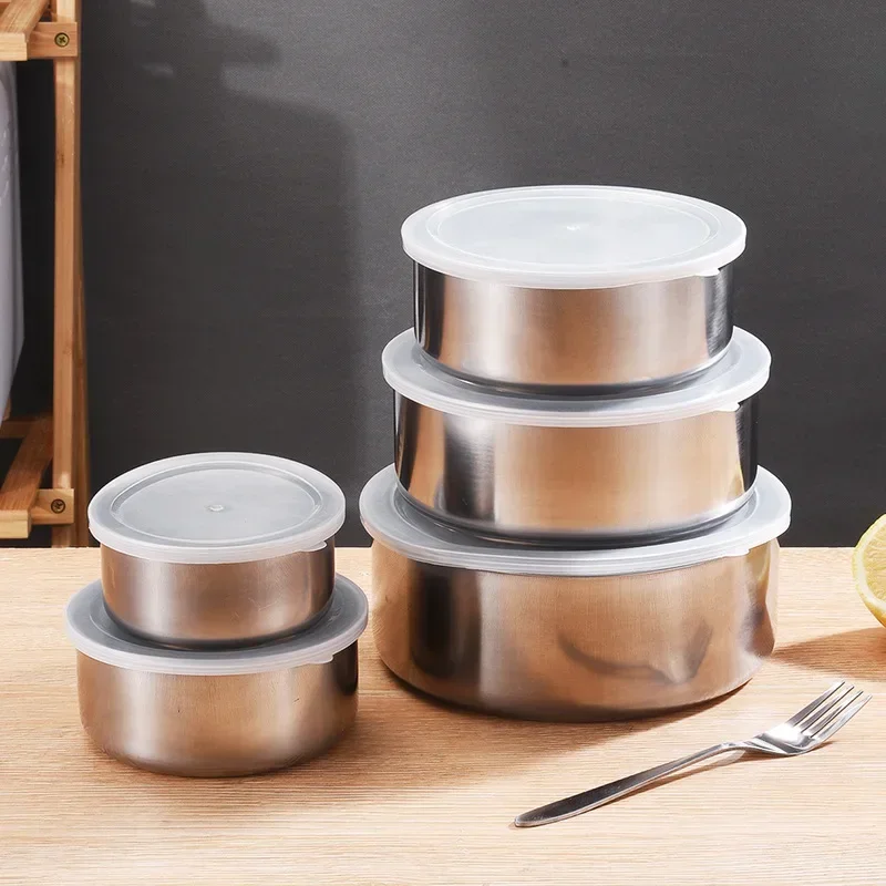 5Pcs/Set Stainless Steel Lunch Bento Box with Lid Reusable Refrigerator Crisper Bowl Food Storage Container Kitchen Accessories
5Pcs/Set Stainless Steel Lunch Bento Box with Lid Reusable Refrigerator Crisper Bowl Food Storage Container Kitchen Accessories