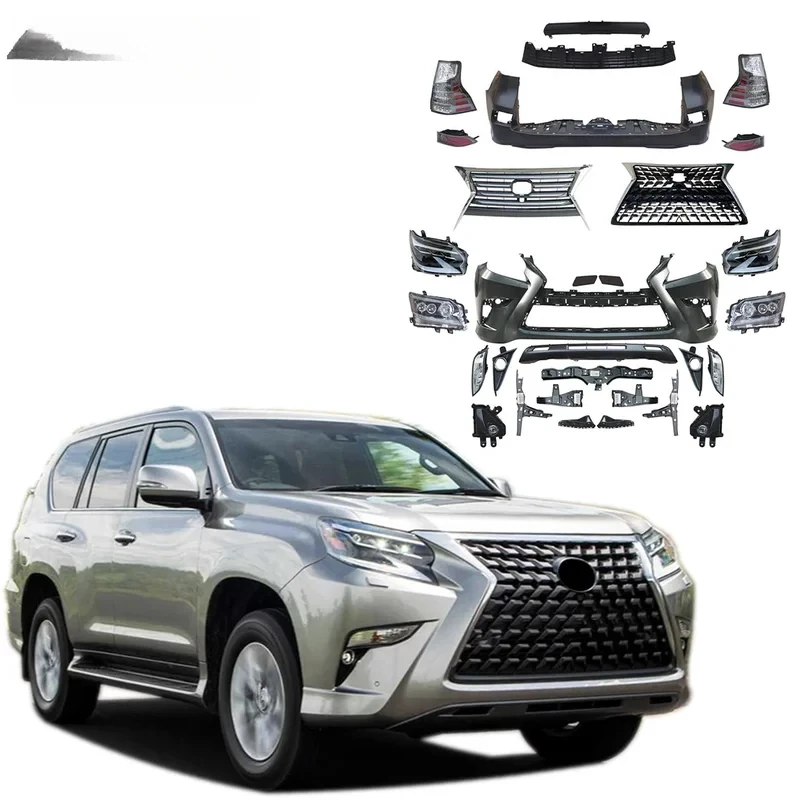 Factory Hot Sale Body Kit For GX460 2010 2011 2012 2013 Update to Sport 2015 Style Front/Rear Bumper+Lamp TRD Optional
Factory Hot Sale Body Kit For GX460 2010 2011 2012 2013 Update to Sport 2015 Style Front/Rear Bumper+Lamp TRD Optional