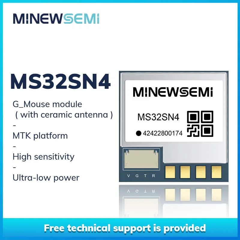 Высокочувствительный сверхнизкий уровень мощности MS32SN4 GPS QZSS MTK платформа GNSS модуль с керамической антенной
Высокочувствительный сверхнизкий уровень мощности MS32SN4 GPS QZSS MTK платформа GNSS модуль с керамической антенной