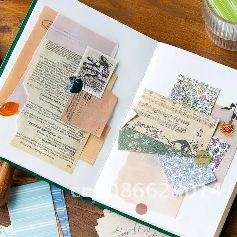 60 Sheets Handmade Retro Decor Paper DIY Scrapbooking Material Background Paper Decoration Material Paper
60 Sheets Handmade Retro Decor Paper DIY Scrapbooking Material Background Paper Decoration Material Paper