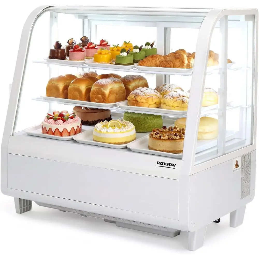 3.5 Cu.t Rerigerator Display Case NS ETL, Rerigerated Display Case Commercial Countertop Rerigerator w/LED Lighting Auto rosting
3.5 Cu.t Rerigerator Display Case NS ETL, Rerigerated Display Case Commercial Countertop Rerigerator w/LED Lighting Auto rosting