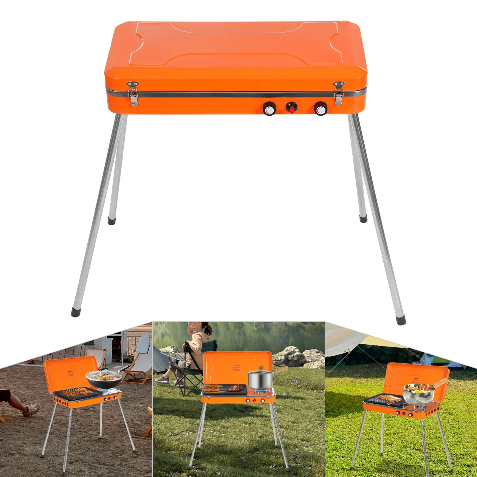 Gas Grill Cooker for Camping – Portable BBQ with Adjustable Flame Control for Outdoor Cooking
Gas Grill Cooker for Camping – Portable BBQ with Adjustable Flame Control for Outdoor Cooking