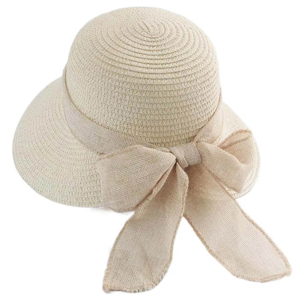 Portable Straw Weaving Beach Hat Hollow Out Breathable Bow Fisherman Cap Thin Polyester Foldable Bucket Hat Travel
Portable Straw Weaving Beach Hat Hollow Out Breathable Bow Fisherman Cap Thin Polyester Foldable Bucket Hat Travel