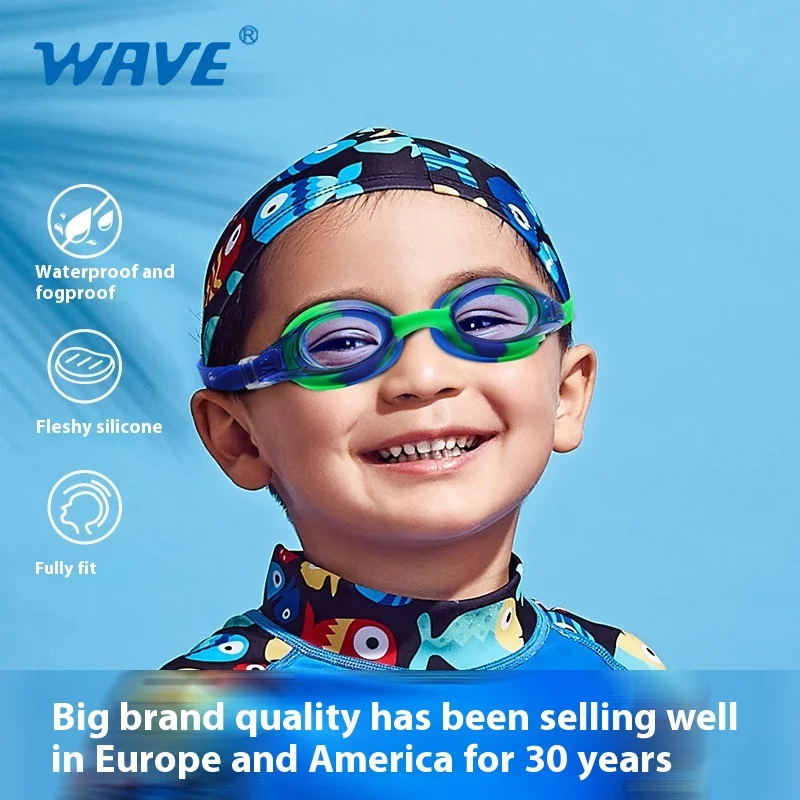 WAVE Children'S Waterproof Goggles Anti-Fog Hd Training Swimming Goggles Men And Women Children'S Swimming Supplies
WAVE Children'S Waterproof Goggles Anti-Fog Hd Training Swimming Goggles Men And Women Children'S Swimming Supplies