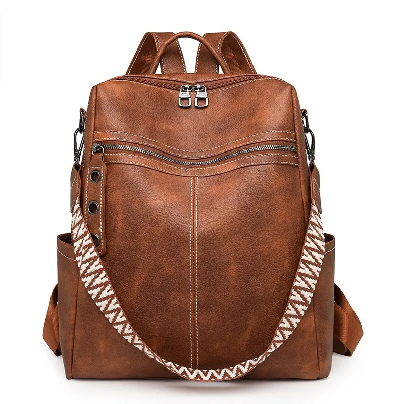 Large Womens Backpack Purse Leather Anti-theft Large Fashion Designer Travel Bag Ladies Shoulder Bags Backpack Purse for Women
Large Womens Backpack Purse Leather Anti-theft Large Fashion Designer Travel Bag Ladies Shoulder Bags Backpack Purse for Women