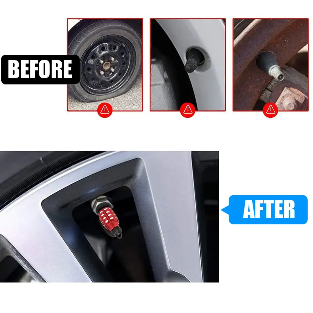 4x red Blue Black Universal Auto Cap Grenade Alloy Tyre Valve Stem Cover Aluminum Car Tire Valve Cap Grenade Air Dust Cap Parts
4x red Blue Black Universal Auto Cap Grenade Alloy Tyre Valve Stem Cover Aluminum Car Tire Valve Cap Grenade Air Dust Cap Parts