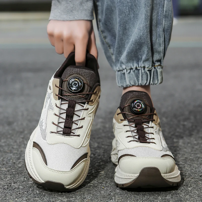 Модные кроссовки классического дизайна с вращающейся пряжкой, модные мужские кроссовки для бега с мягкой подошвой и отскоком, размеры 39-45
Модные кроссовки классического дизайна с вращающейся пряжкой, модные мужские кроссовки для бега с мягкой подошвой и отскоком, размеры 39-45