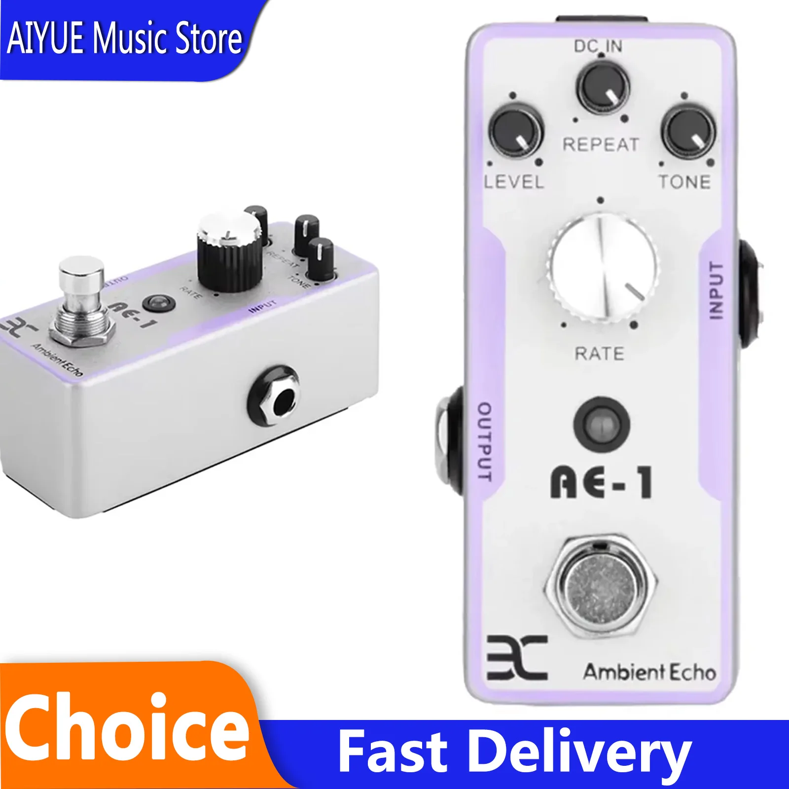 ENO TC21 Guitar Effect Pedal AmbientReverb Delay Premium Bass Guitar Overdrive Pedal True Bypass Guitar Effect Parts Accessories
ENO TC21 Guitar Effect Pedal AmbientReverb Delay Premium Bass Guitar Overdrive Pedal True Bypass Guitar Effect Parts Accessories