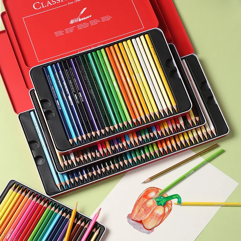Oil Colored Pencils for Adult Coloring Books, Soft Core, Artist Sketching Drawing Pencils Art Craft Supplies, Coloring Pencils
Oil Colored Pencils for Adult Coloring Books, Soft Core, Artist Sketching Drawing Pencils Art Craft Supplies, Coloring Pencils