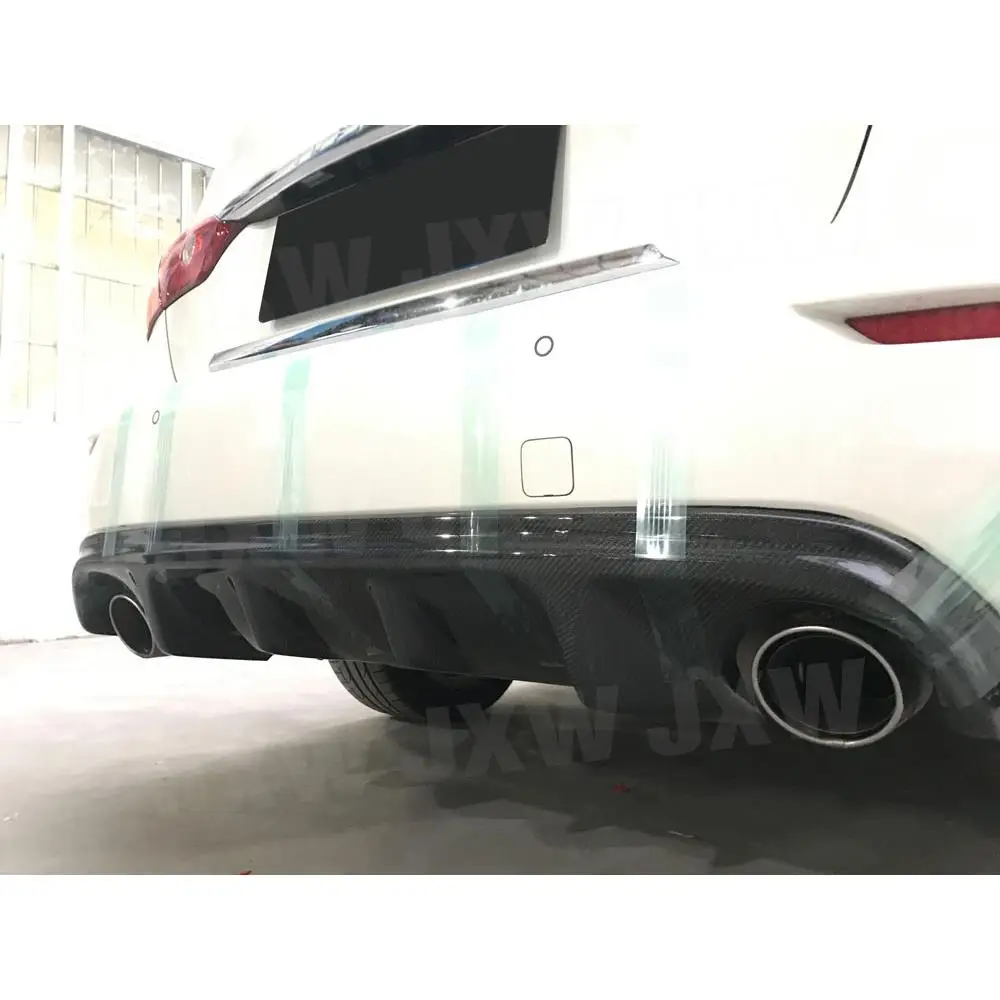 JXWANCF Карбоновый задний диффузор-спойлер JP Style для Infiniti Q50 Q50S 2014-2017, накладка на бампер, защита из FRP
JXWANCF Карбоновый задний диффузор-спойлер JP Style для Infiniti Q50 Q50S 2014-2017, накладка на бампер, защита из FRP