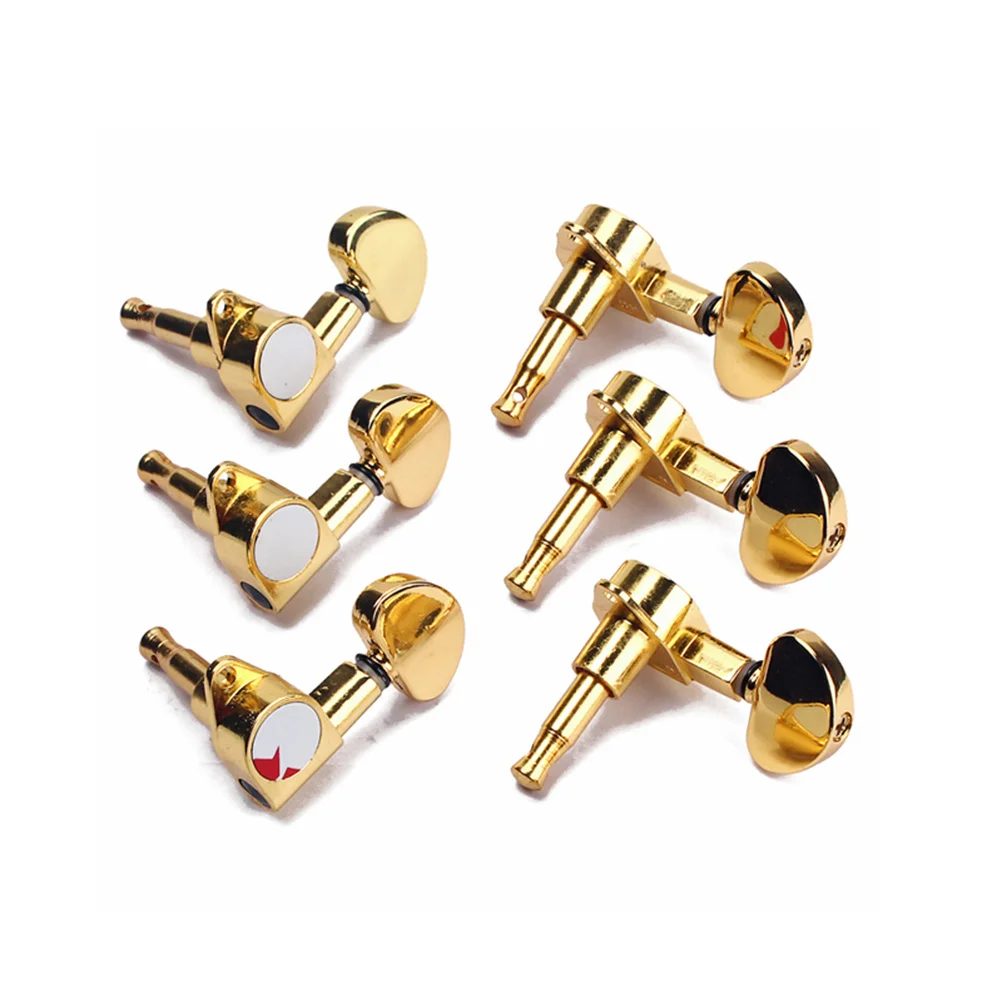 Golden Guitar Tuning Pegs 4X2.2X1.5Cm Metal Half Moon Style For Electric Acoustic Guitar String Tuners Replacement
Golden Guitar Tuning Pegs 4X2.2X1.5Cm Metal Half Moon Style For Electric Acoustic Guitar String Tuners Replacement