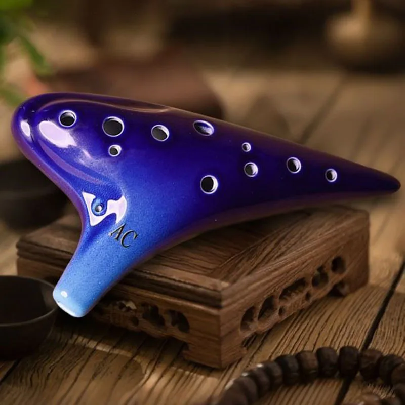12 Hole Alto C Ocarina Beginner Professional Pottery Ocarina Adult Child Portable Performance Ocarinas Rare Orff Instruments
12 Hole Alto C Ocarina Beginner Professional Pottery Ocarina Adult Child Portable Performance Ocarinas Rare Orff Instruments