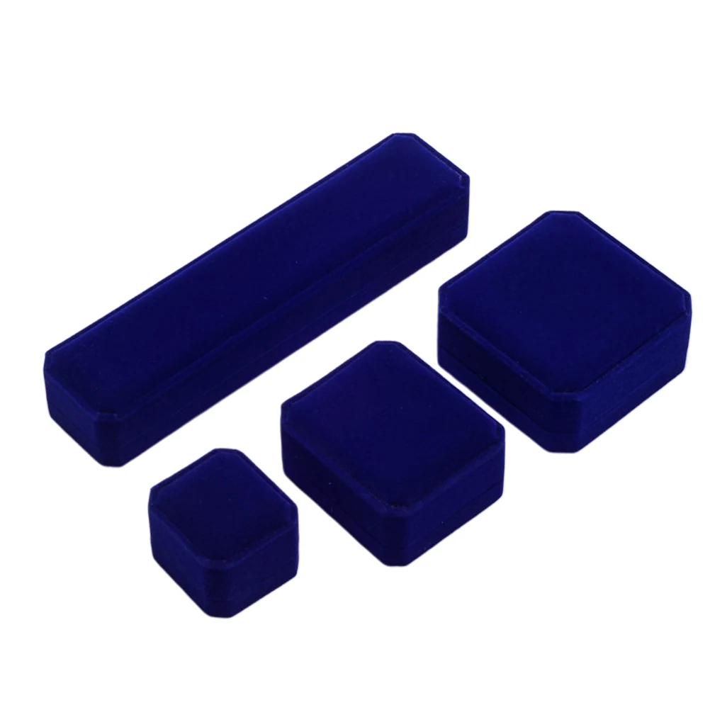 4pcs Jewellery Box Supplies Proposal Ring Box Jewel Case Pendant Container Bracelet Storage Box Blue
4pcs Jewellery Box Supplies Proposal Ring Box Jewel Case Pendant Container Bracelet Storage Box Blue