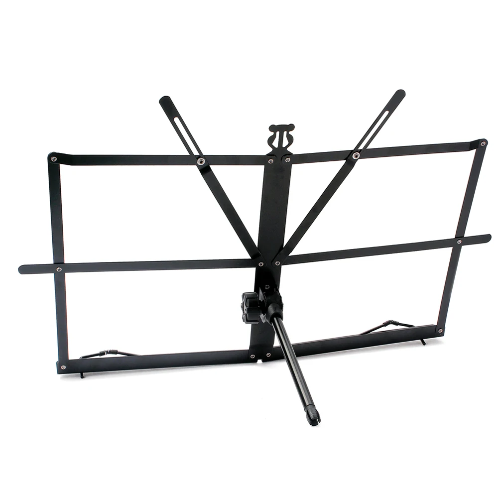 Folding Music Stand Metal Sheet Holder Foldable Guitar Piano Spring Loaded Multi angle Adjustable Rubber Footpad
Folding Music Stand Metal Sheet Holder Foldable Guitar Piano Spring Loaded Multi angle Adjustable Rubber Footpad