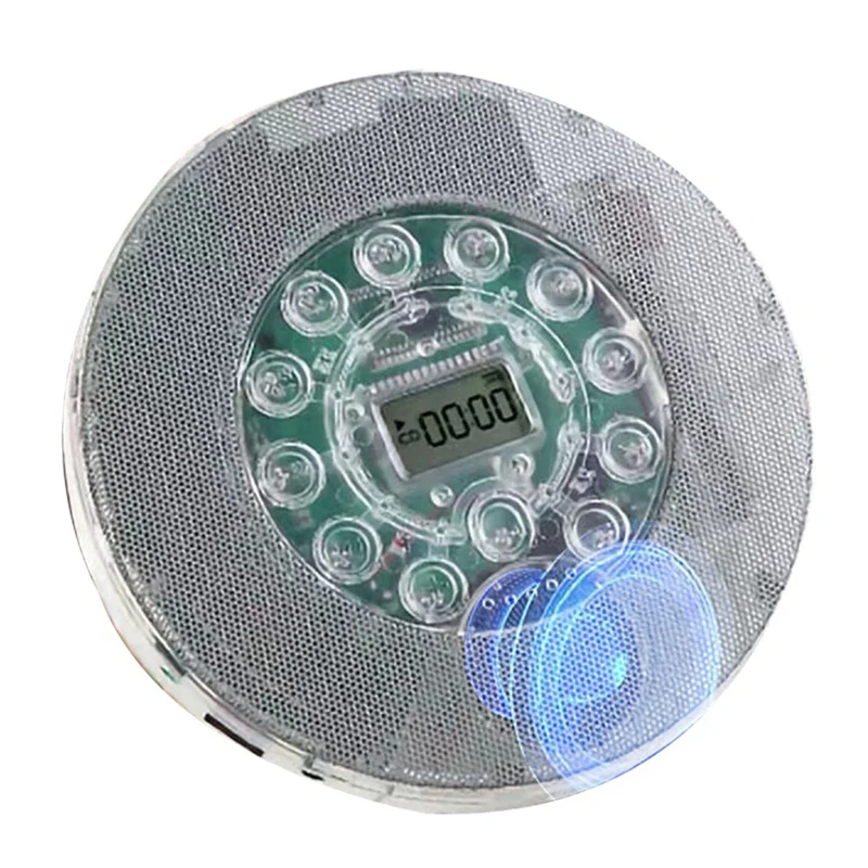 Protable Bluetooth CD Player Transparent Speaker Music Walkman With LCD Display Personal CD Player For Home Travel
Protable Bluetooth CD Player Transparent Speaker Music Walkman With LCD Display Personal CD Player For Home Travel