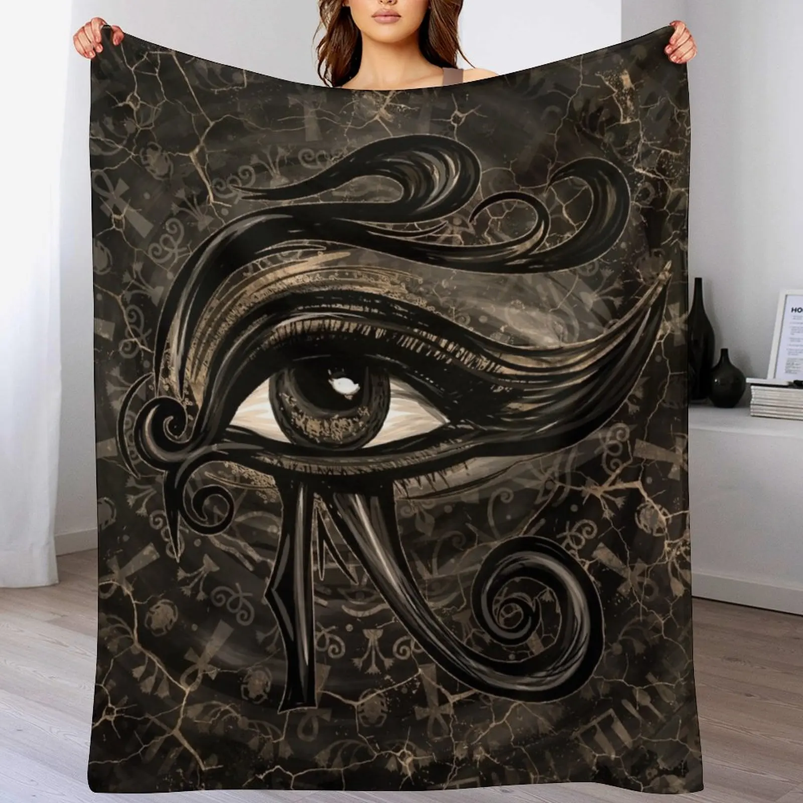 New Egyptian Eye of Horus - Wadjet Digital Art Throw Blanket for babies cosplay anime Blankets
New Egyptian Eye of Horus - Wadjet Digital Art Throw Blanket for babies cosplay anime Blankets