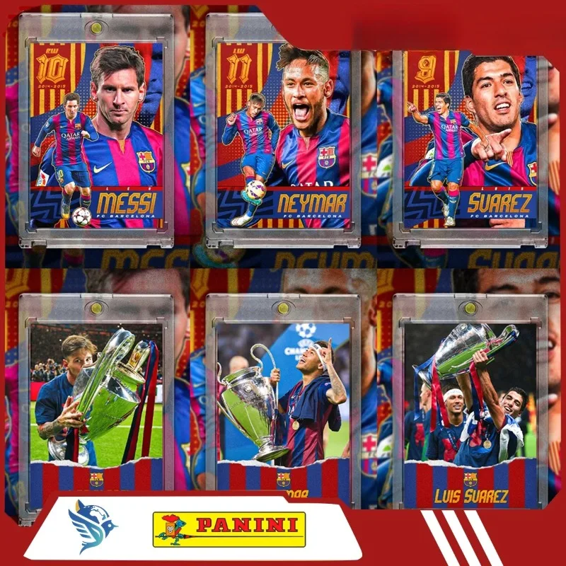 Original Messi Neymar Luis Suarez Football Star Cards Gift Collection Card Card Brick Protection High Quality 1 Complete Set
Original Messi Neymar Luis Suarez Football Star Cards Gift Collection Card Card Brick Protection High Quality 1 Complete Set