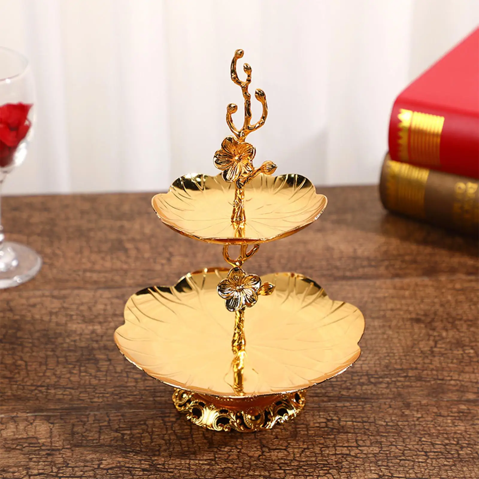 2 Tier Round Cupcake Stand Figurine Dessert Plates for Birthday Christmas
2 Tier Round Cupcake Stand Figurine Dessert Plates for Birthday Christmas