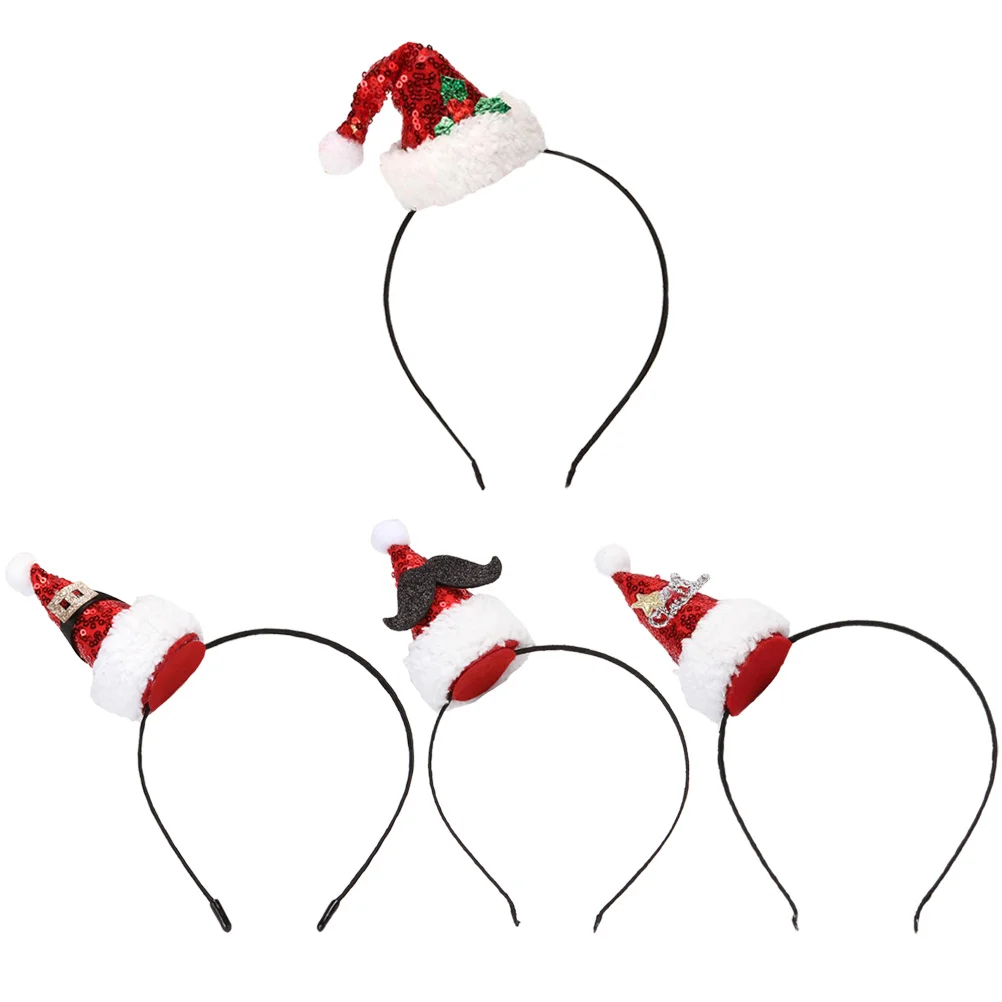 4 pcs Christmas Hair Hoops Set Fabric Hairbands For Party Costume Props Unique Head-Wears Decoration Supplies
4 pcs Christmas Hair Hoops Set Fabric Hairbands For Party Costume Props Unique Head-Wears Decoration Supplies
