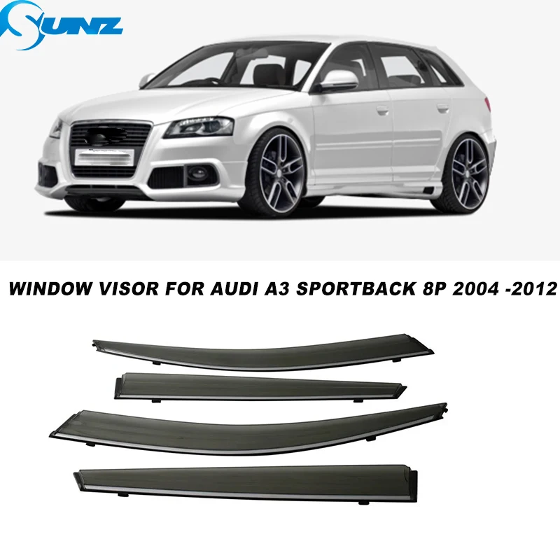 Side Window Visor For Adui A3 Sportback 8P 2004 2005 2006 2007 2008 2009 2010 2011 2012 Window Rain Window Visor Sun Rain Guard
Side Window Visor For Adui A3 Sportback 8P 2004 2005 2006 2007 2008 2009 2010 2011 2012 Window Rain Window Visor Sun Rain Guard