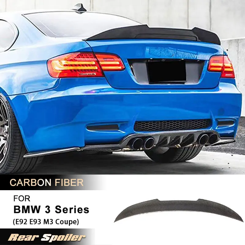 Car Rear Trunk Spoiler Wings for BMW 3 Series E92 E93 M3 Coupe 2-Door 2006-2013 Racing Rear Spoiler Boot Wing Lip Carbon Fiber
Car Rear Trunk Spoiler Wings for BMW 3 Series E92 E93 M3 Coupe 2-Door 2006-2013 Racing Rear Spoiler Boot Wing Lip Carbon Fiber