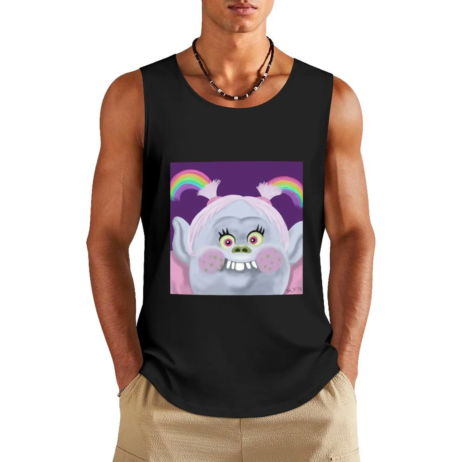 Trolls Holiday Bridget Tank Top Men's sleeveless gym shirts gym clothes men tops Top
Trolls Holiday Bridget Tank Top Men's sleeveless gym shirts gym clothes men tops Top