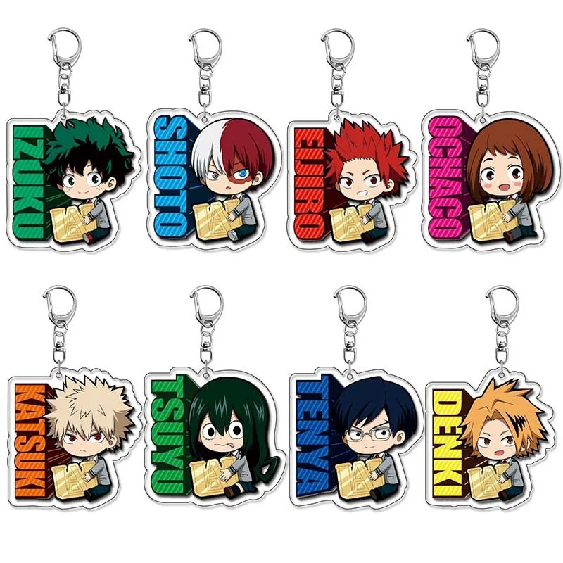 My Hero Academia Anime Keychain Students Fan Gift Bag Charms Key Chain Pendant Ornaments Animation Products Key Ring Fashion
My Hero Academia Anime Keychain Students Fan Gift Bag Charms Key Chain Pendant Ornaments Animation Products Key Ring Fashion