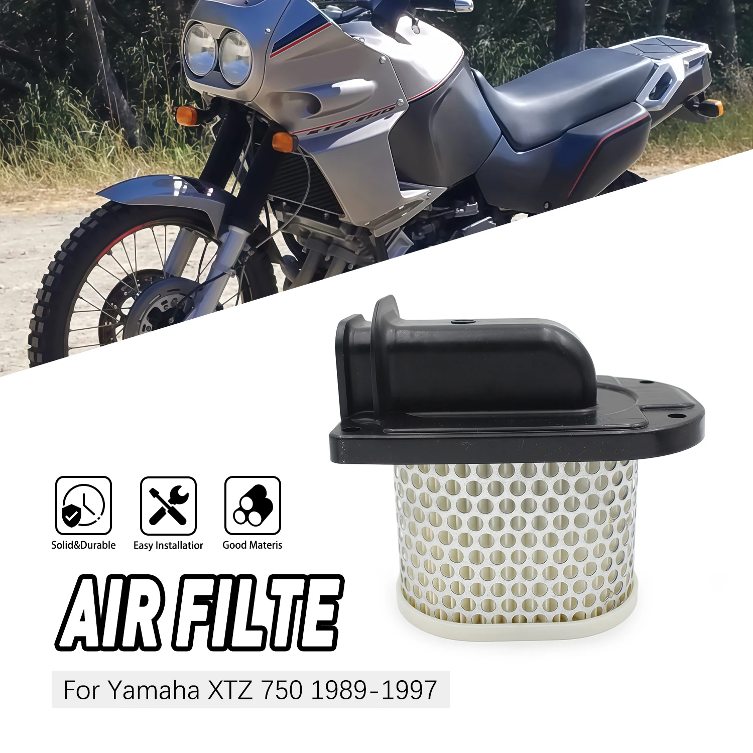 Air Filter Element Good Quality For Yamaha XTZ 750 H 1989-1997 N 1990-1993 Super Tenere Replacement Motorcycle Accessories
Air Filter Element Good Quality For Yamaha XTZ 750 H 1989-1997 N 1990-1993 Super Tenere Replacement Motorcycle Accessories