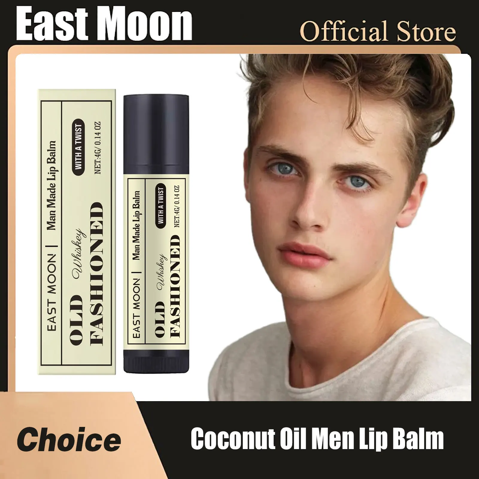East Moon Coconut Oil Lip Balm for Men Lasting Nourishment Deeply Hydration Improving Dullness Daily-Care Lip Balms Moisturizer
East Moon Coconut Oil Lip Balm for Men Lasting Nourishment Deeply Hydration Improving Dullness Daily-Care Lip Balms Moisturizer