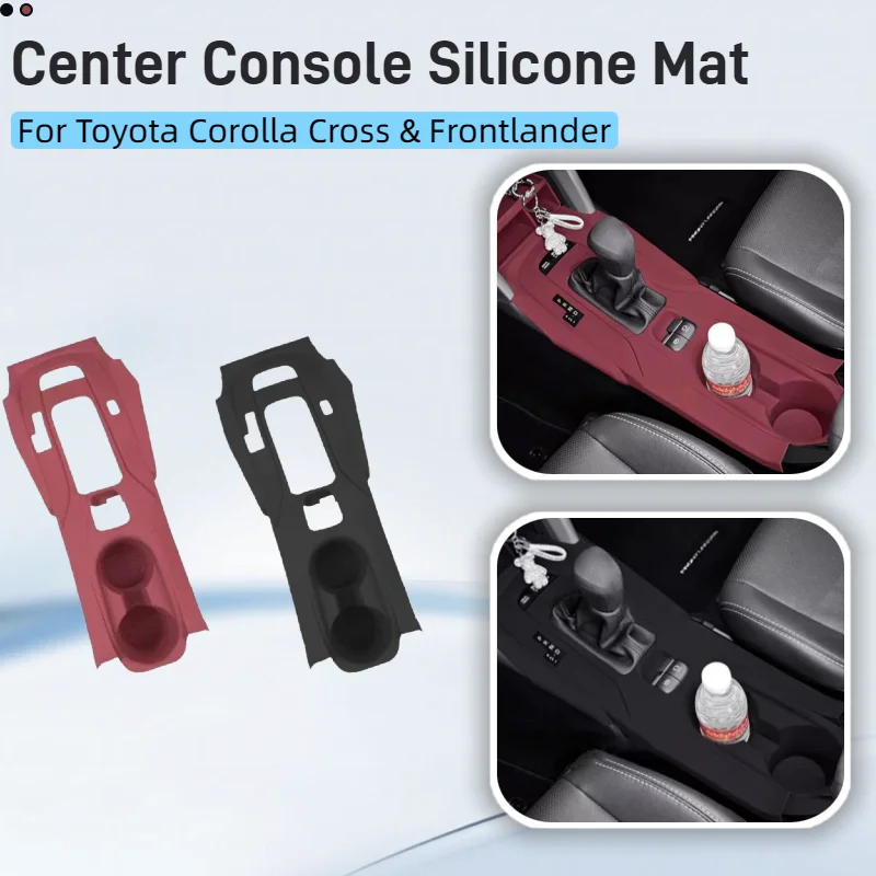 For Toyota Corolla Cross & Frontlander Waterproof Anti-Slip Silicone Center Console Mat With Cup Holder Interior Accessories
For Toyota Corolla Cross & Frontlander Waterproof Anti-Slip Silicone Center Console Mat With Cup Holder Interior Accessories