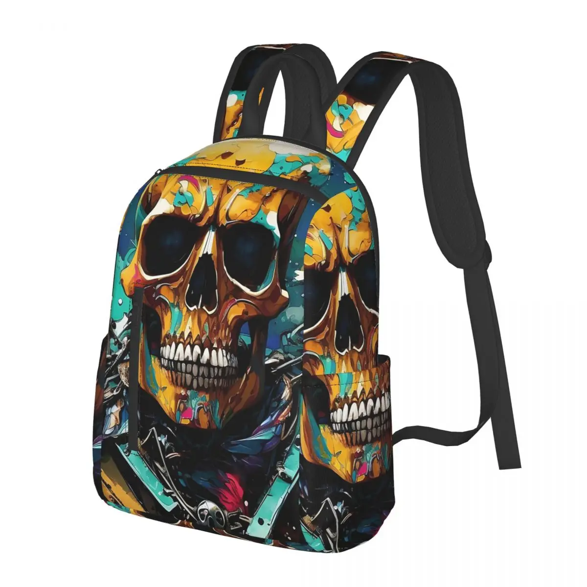 Vibrant Military Skull Bone Camouflage Student Backpack School Bag Hiking Travel Daypack for Boys Girls Bookbag Shoulder Bags
Vibrant Military Skull Bone Camouflage Student Backpack School Bag Hiking Travel Daypack for Boys Girls Bookbag Shoulder Bags