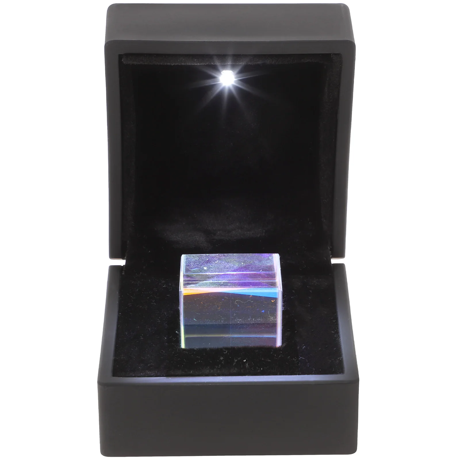Optical Glass RGB Dispersion Cube for Physics Teaching Decoration Arts with Delicate Gift Box 2.3x2.3x2.3cm
Optical Glass RGB Dispersion Cube for Physics Teaching Decoration Arts with Delicate Gift Box 2.3x2.3x2.3cm