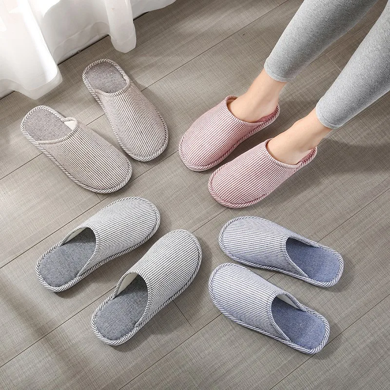 Cotton Slippers for Men And Women Anti-Slip Home Use Spring Autumn Winter Indoor Comfortable Cotton Linen Material Slippers
Cotton Slippers for Men And Women Anti-Slip Home Use Spring Autumn Winter Indoor Comfortable Cotton Linen Material Slippers