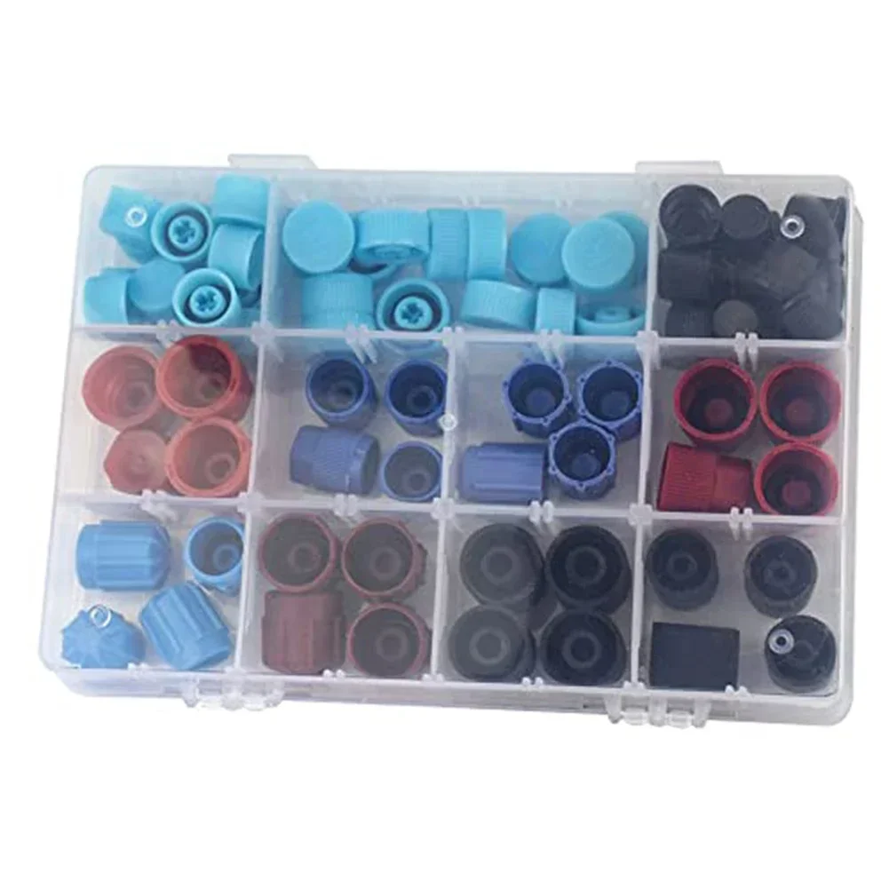 77Pcs A/C FOR R134a R12 High Low Side Valve Core Service Port Dust Cap Kits Car Replacement Cover Tool Accessoies
77Pcs A/C FOR R134a R12 High Low Side Valve Core Service Port Dust Cap Kits Car Replacement Cover Tool Accessoies
