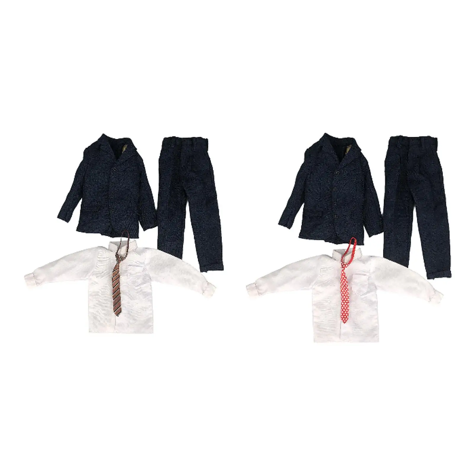 1/6 Scale Male Figure Doll Clothes Jacket Pants Shirt with Tie Stylish Full Suit Outfit for 12'' Action Figures Accessory
1/6 Scale Male Figure Doll Clothes Jacket Pants Shirt with Tie Stylish Full Suit Outfit for 12'' Action Figures Accessory