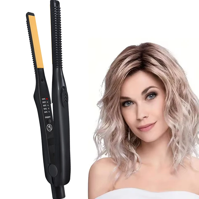 Mini Pencil Flat Thin Salon Portable Flat MCH Fast Heating Hair Curler Styling Tools Household 2 in 1 Hair Straightener
Mini Pencil Flat Thin Salon Portable Flat MCH Fast Heating Hair Curler Styling Tools Household 2 in 1 Hair Straightener