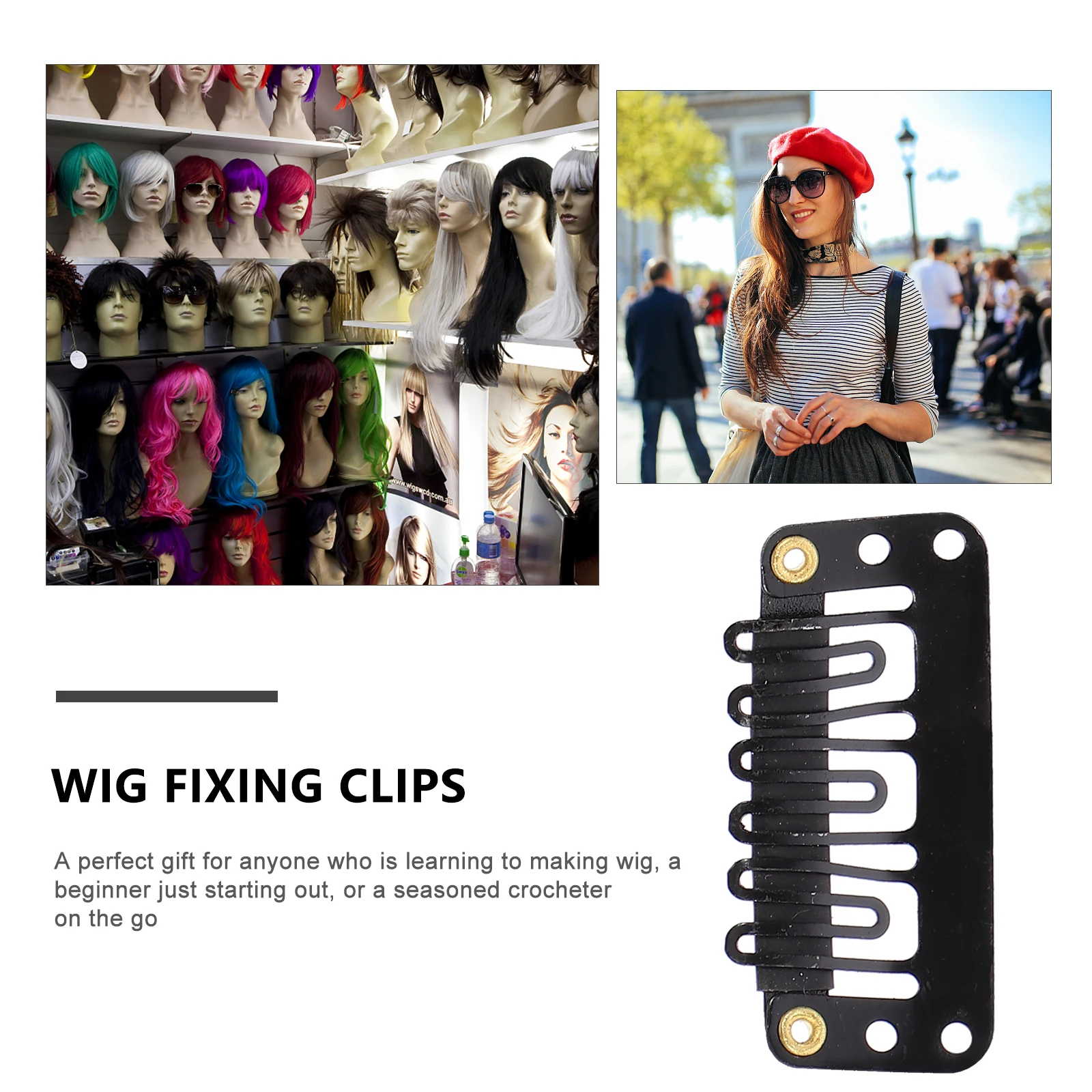 60pcs Clips for Hair Extension Snap U-Shaped Fixing Pins Durable Anti-Oxidation Hat Fastening Tools Hair Accessories
60pcs Clips for Hair Extension Snap U-Shaped Fixing Pins Durable Anti-Oxidation Hat Fastening Tools Hair Accessories