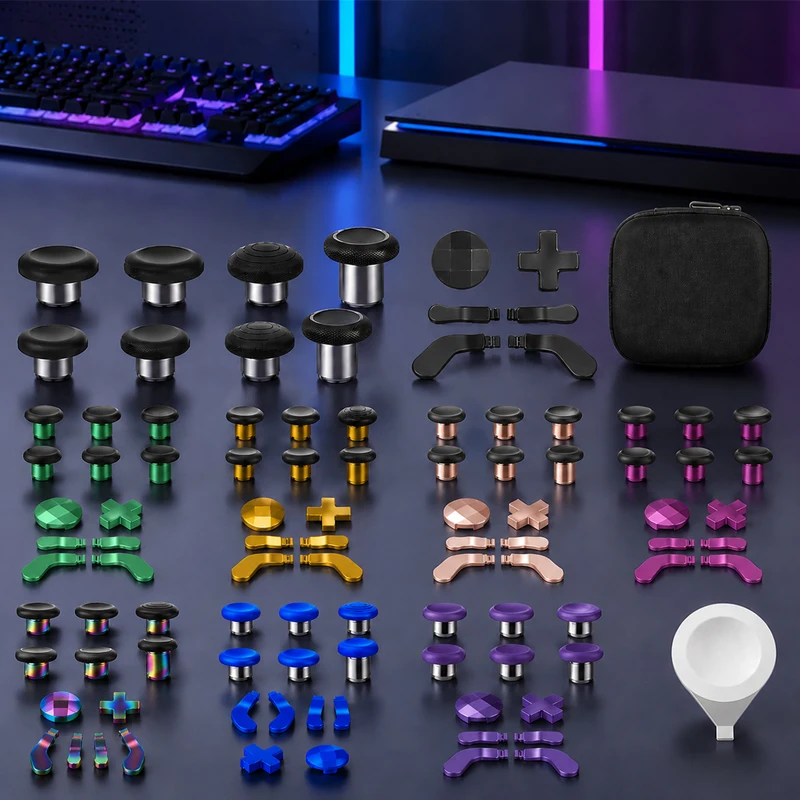 For Xbox Elite Series 2 Controller Replacement Parts Thumbsticks D-Pad and Paddles with Storage Case Repair Upgrade Kit 13Pcs
For Xbox Elite Series 2 Controller Replacement Parts Thumbsticks D-Pad and Paddles with Storage Case Repair Upgrade Kit 13Pcs