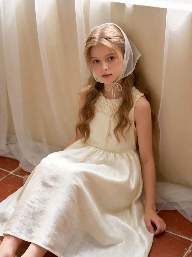 Girls Elegant Dress 2026 Summer New Girls Lace Round Neck Sleeveless Princess Dress
Girls Elegant Dress 2026 Summer New Girls Lace Round Neck Sleeveless Princess Dress
