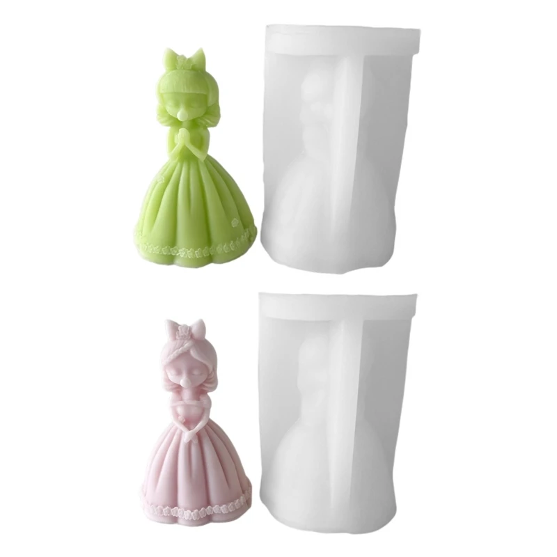 Cute Girl Silicone Mold for Candle Making, Resin Mould Ornaments Epoxy Resin Casting Mold
Cute Girl Silicone Mold for Candle Making, Resin Mould Ornaments Epoxy Resin Casting Mold