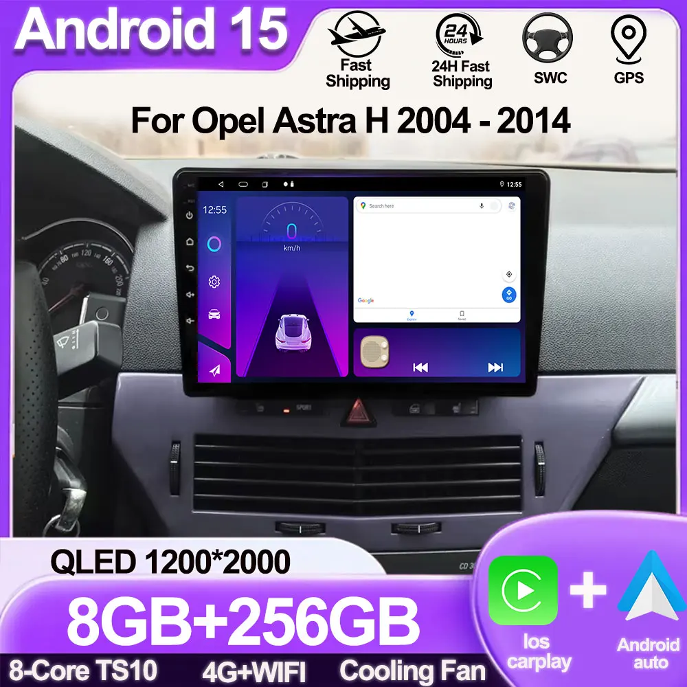 Car Radio For Opel Astra H 2004 - 2014 Android 15 Multimedia Video Player Navigation GPS Car AutoRadio Multimedia no 2 Din WiFi
Car Radio For Opel Astra H 2004 - 2014 Android 15 Multimedia Video Player Navigation GPS Car AutoRadio Multimedia no 2 Din WiFi