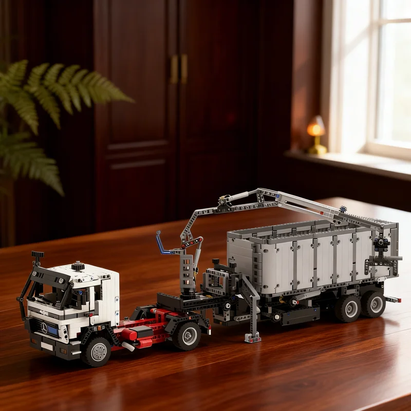 2022pcs MOC Mercedesesed Benz NG and trailer Technical Model Building blocks Construction toys Christmas gifts Brick Kids idea
2022pcs MOC Mercedesesed Benz NG and trailer Technical Model Building blocks Construction toys Christmas gifts Brick Kids idea