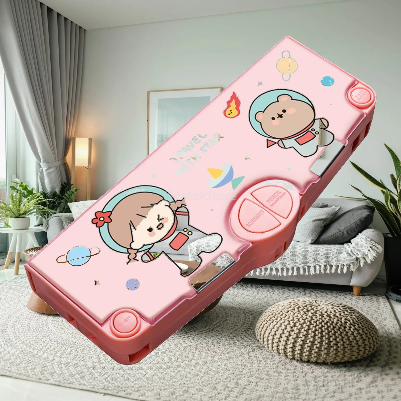 Case, Container Stationery Box for School Supplies Middle School Children
Case, Container Stationery Box for School Supplies Middle School Children