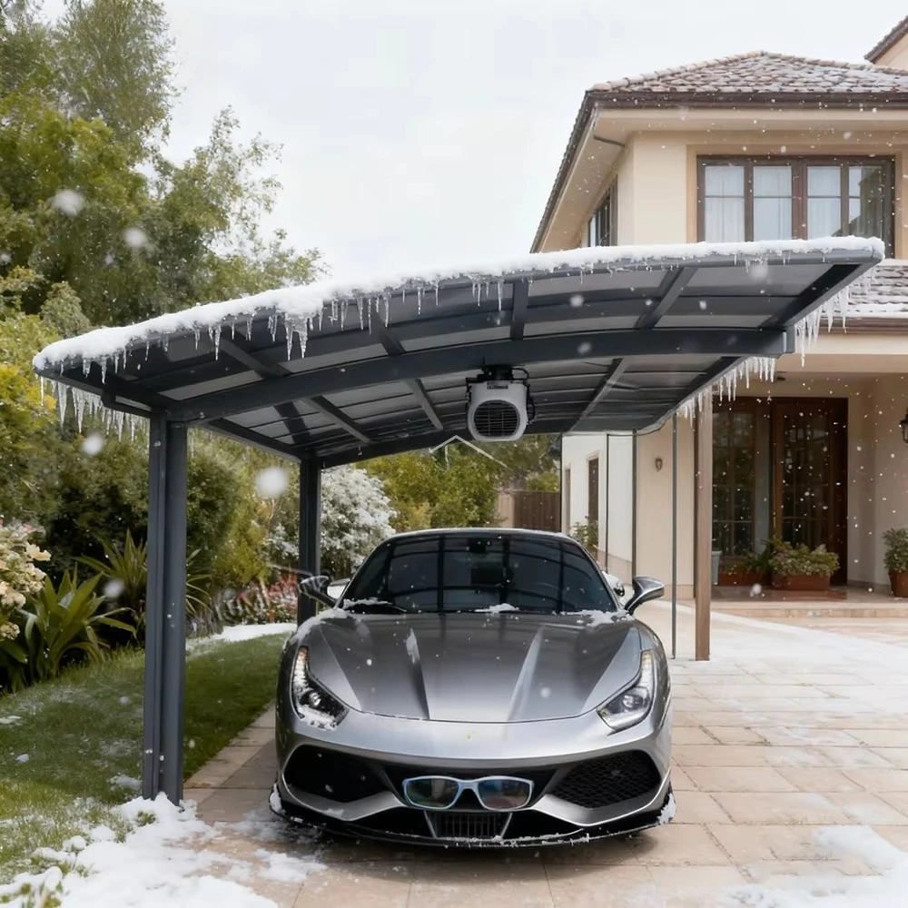 Luxury Aluminum Carport with Arched Roof, Weatherproof Outdoor Parking Shelter for Driveway & Residential Use
Luxury Aluminum Carport with Arched Roof, Weatherproof Outdoor Parking Shelter for Driveway & Residential Use