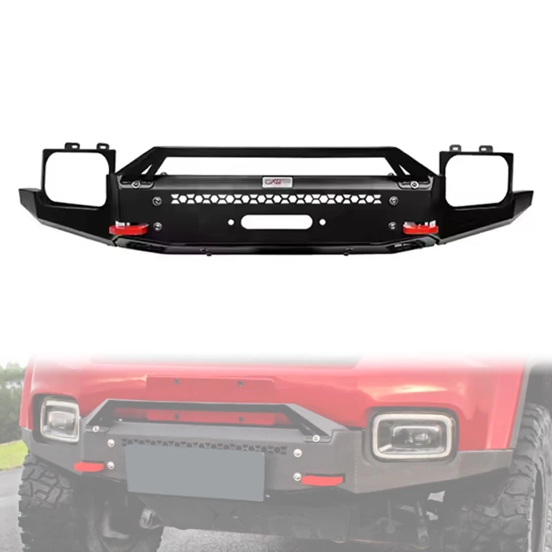 Stock Available Auto Parts Steel Third Generation Wind Shadow Front Bumper for BAIC BJ40 Accessoriescustom
Stock Available Auto Parts Steel Third Generation Wind Shadow Front Bumper for BAIC BJ40 Accessoriescustom