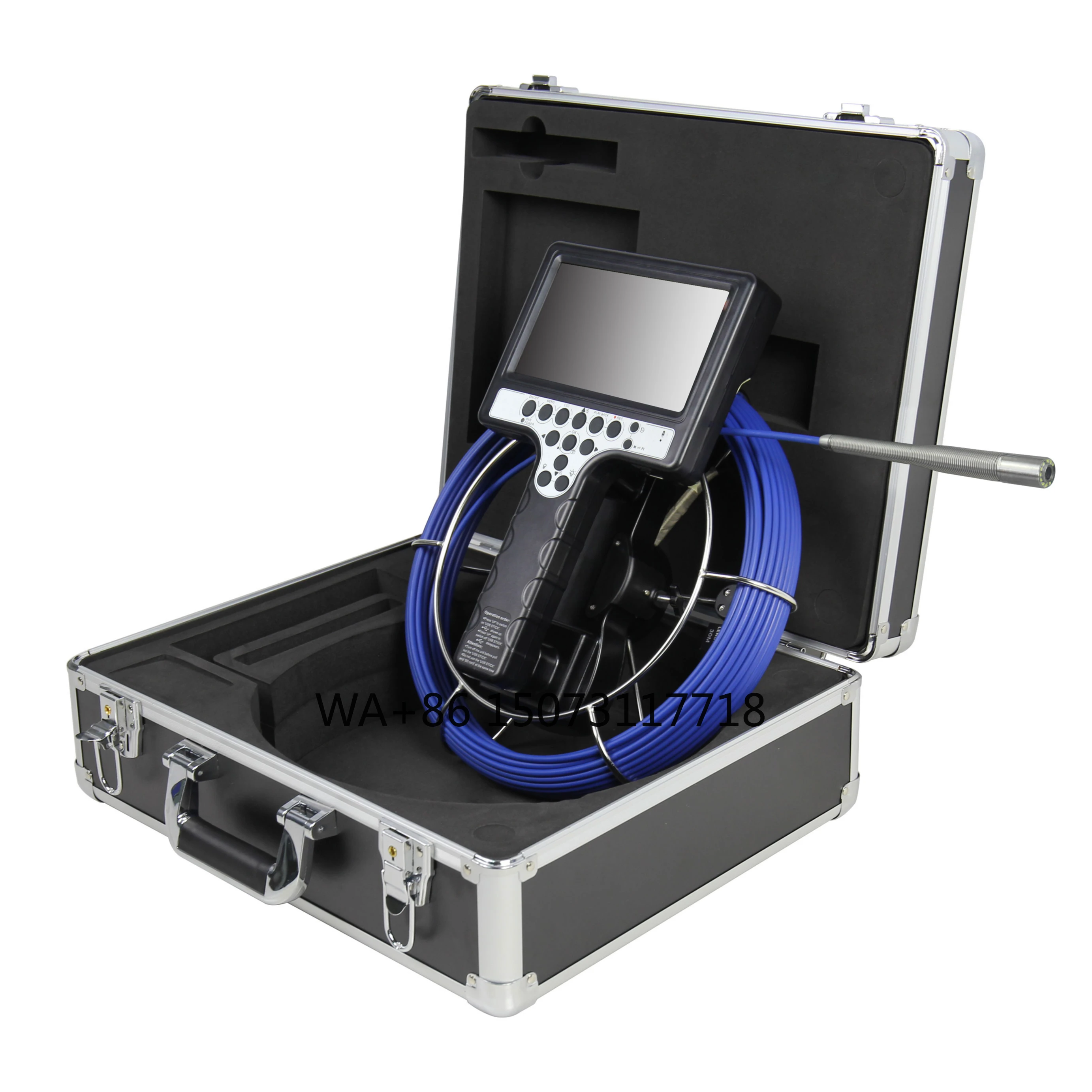 Industrial 23MM Mini Head Endoscope Sewer Drain Pipeline CCTV Camera Underwater for Pipe Inspection With 512hz Locator
Industrial 23MM Mini Head Endoscope Sewer Drain Pipeline CCTV Camera Underwater for Pipe Inspection With 512hz Locator