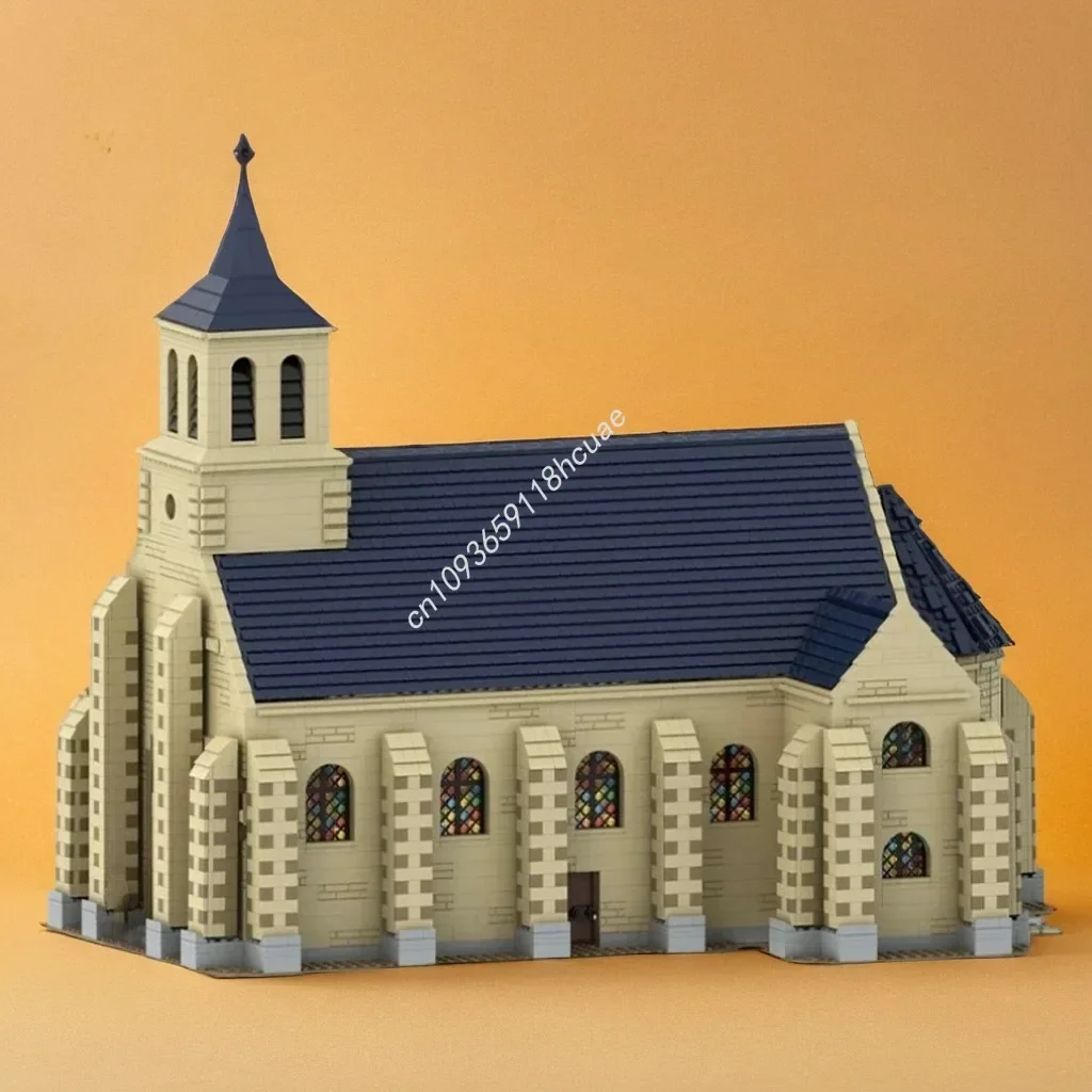 9072 детали MOC: Архитектурный конструктор «Церковь Ла-Дагеньер», детская рождественская игрушка, подарок, модель для сборки своими руками
9072 детали MOC: Архитектурный конструктор «Церковь Ла-Дагеньер», детская рождественская игрушка, подарок, модель для сборки своими руками